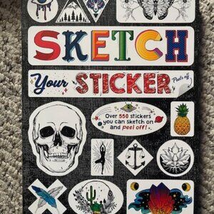 New Sketch Your Sticker Book